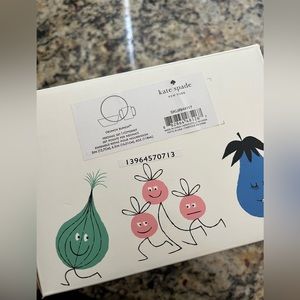 Kate Spade Crunch Bunch Feeding Set New In Box